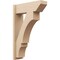 Ekena Millwork 7 1/2-in W x 22-in D x 34-in H Balboa Slat Rough Cedar Woodgrain TimberThane Outlooker, Primed Tan OUTUR075X22X34BOA24RCPR - alternate 1